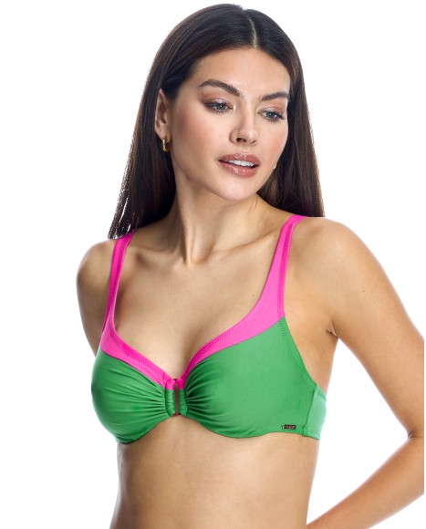 Top bikini Ory corte sisa capacidad con aro Bengala